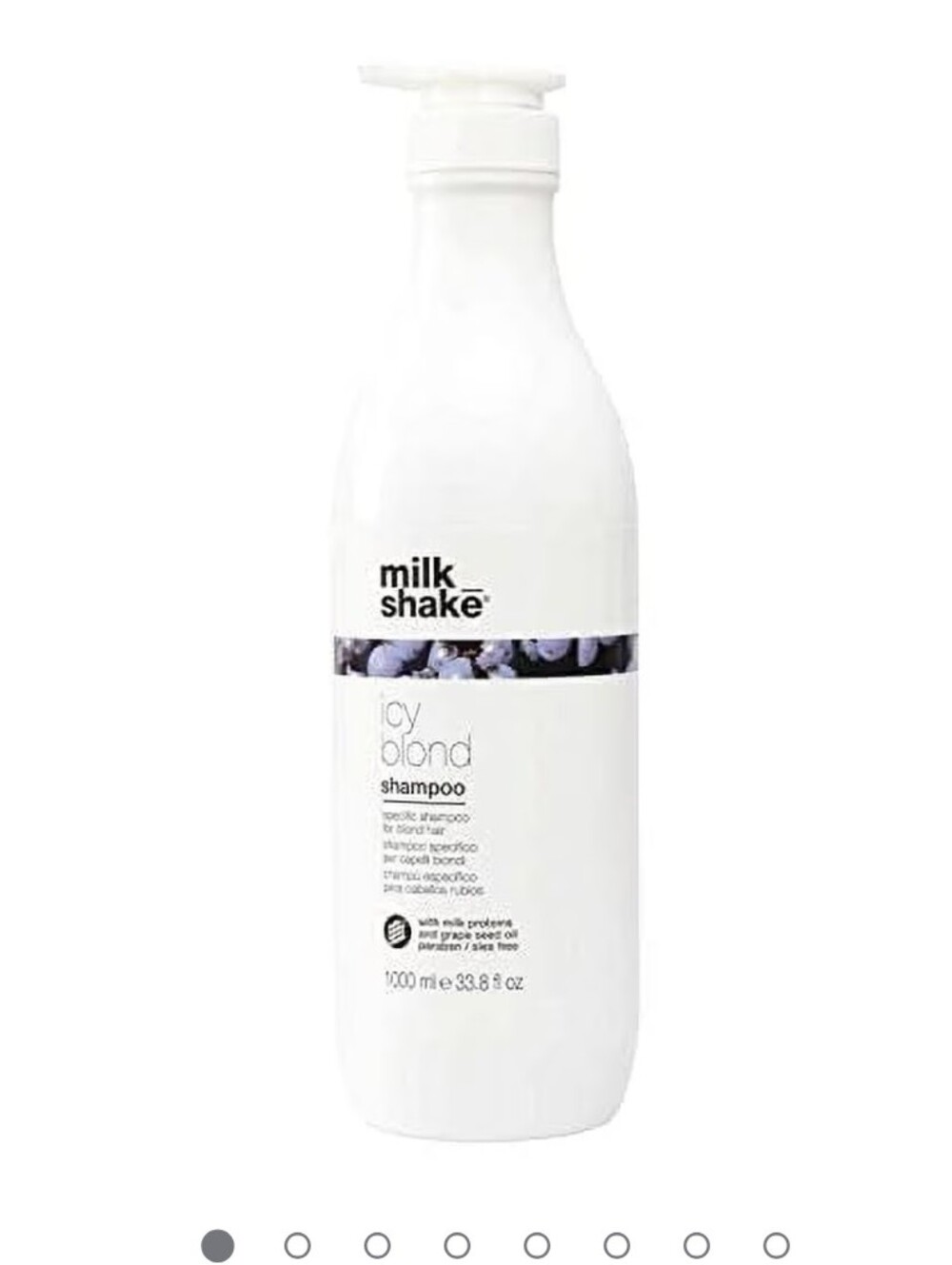 Milkshake icy blonde shampoo 1000 ml